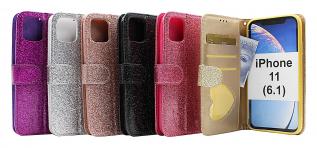 billigamobilskydd.seStandcase Glitter Wallet iPhone 11 (6.1)