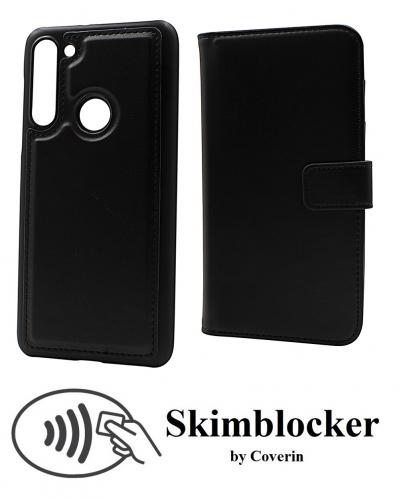 CoverinSkimblocker Magnet Wallet Motorola Moto G8