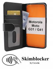 CoverInSkimblocker Wallet Motorola Moto G31/G41