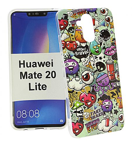 billigamobilskydd.seDesign Case TPU Huawei Mate 20 Lite