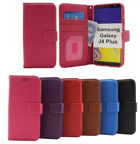 billigamobilskydd.seNew Standcase Wallet Samsung Galaxy J4 Plus / J4+ (J415FN/DS)