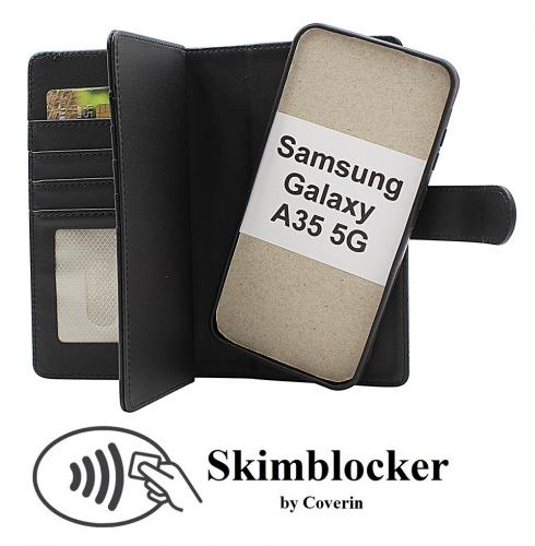 CoverinSkimblocker XL Magnet Wallet Samsung Galaxy A35 5G