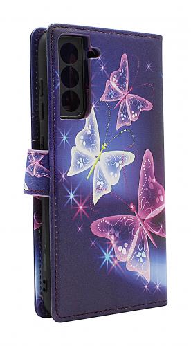 CoverinSkimblocker Samsung Galaxy S21 FE 5G Magnet Phone Wallet Design