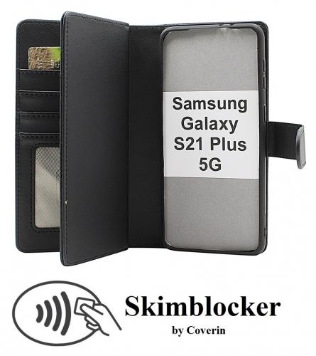 CoverinSkimblocker Samsung Galaxy S21 Plus 5G XL Magnet Phone Wallet