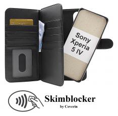 CoverInSkimblocker XL Magnet Wallet Sony Xperia 5 IV 5G