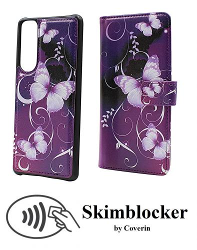 CoverinSkimblocker Magnet Designwallet Sony Xperia 5 III (XQ-BQ52)