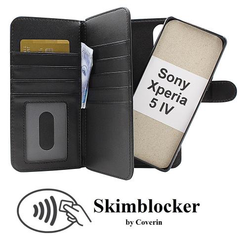 CoverinSkimblocker XL Magnet Wallet Sony Xperia 5 IV 5G