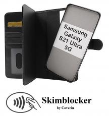 CoverInSkimblocker XL Magnet Wallet Samsung Galaxy S21 Ultra 5G (G998B)