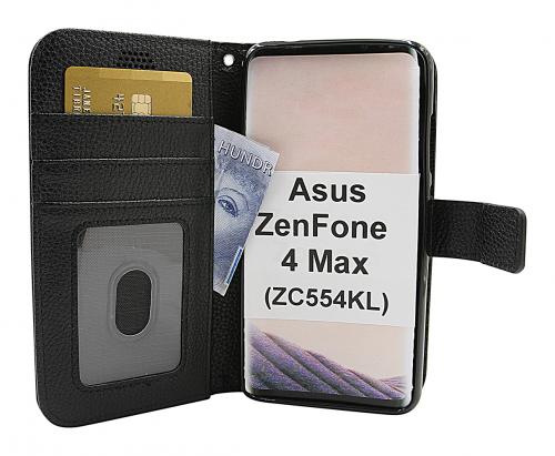 billigamobilskydd.seNew Standcase Wallet Asus ZenFone 4 Max (ZC554KL)