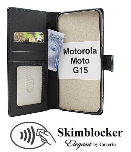 CoverinSkimblocker Motorola Moto G15 Phone Wallet