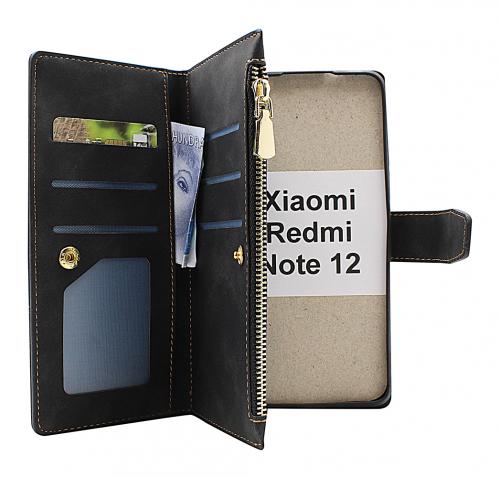 billigamobilskydd.seXL Standcase Luxury Wallet Xiaomi Redmi Note 12