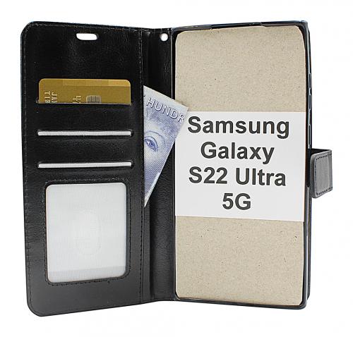 billigamobilskydd.seCrazy Horse Wallet Samsung Galaxy S22 Ultra 5G