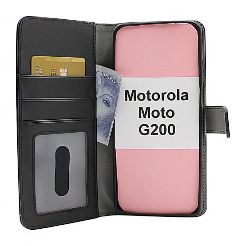 CoverinSkimblocker Magnet Wallet Motorola Moto G200