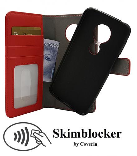 CoverinSkimblocker Magnet Wallet Motorola Moto G7 Play