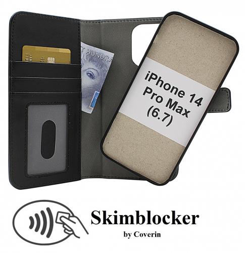 CoverinSkimblocker Magnet Wallet iPhone 14 Pro Max (6.7)