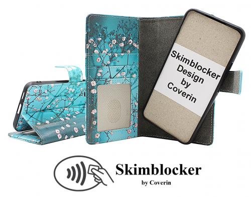 CoverinSkimblocker Samsung Galaxy S22 5G Magnet Phone Wallet Design