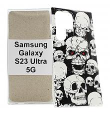 billigamobilskydd.seDesign Case TPU Samsung Galaxy S23 Ultra 5G