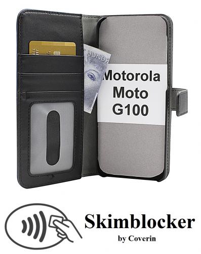 CoverinSkimblocker Magnet Wallet Motorola Moto G100