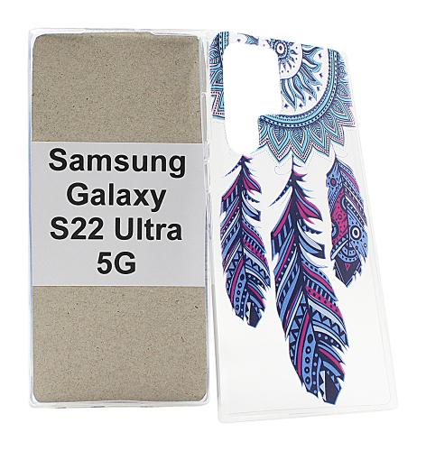 billigamobilskydd.seDesign Case TPU Samsung Galaxy S22 Ultra 5G