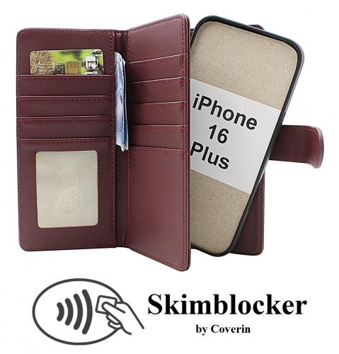 CoverinSkimblocker iPhone 16 Plus XL Magnet Phone Wallet