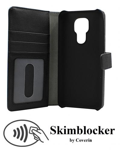 CoverinSkimblocker Magnet Wallet Motorola Moto G9 Play