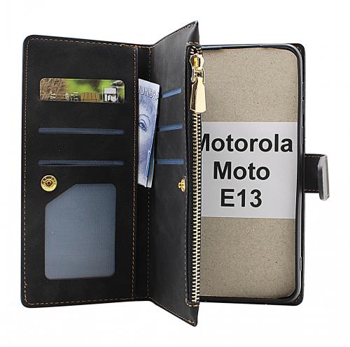 billigamobilskydd.seXL Standcase Luxury Wallet Motorola Moto E13