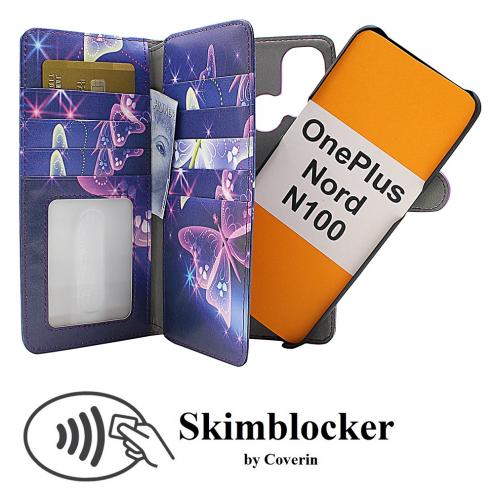 CoverinSkimblocker XL Magnet Designwallet OnePlus Nord N100