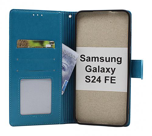 billigamobilskydd.seFlower Samsung Galaxy S24 FE Phone Wallet