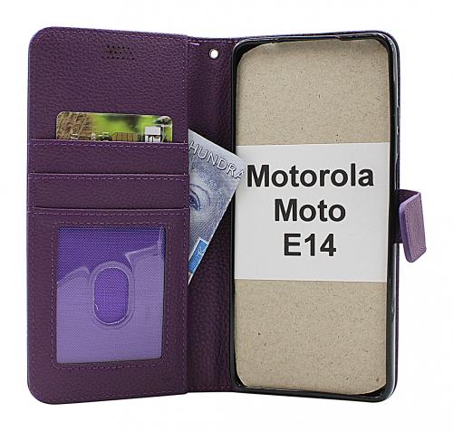 billigamobilskydd.seNew Standcase Motorola Moto E14 Phone Wallet