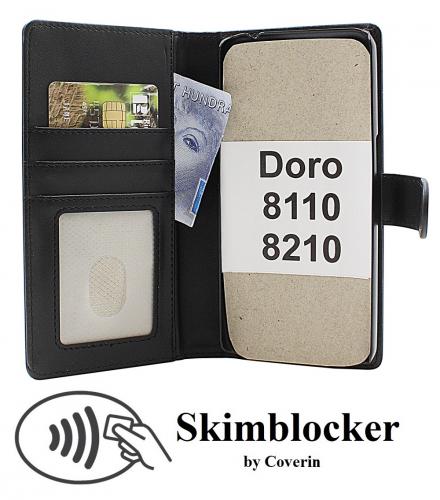 CoverinSkimblocker Doro 8110 / 8210 Phone Wallet