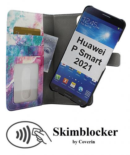 CoverinSkimblocker Magnet Designwallet Huawei P Smart 2021