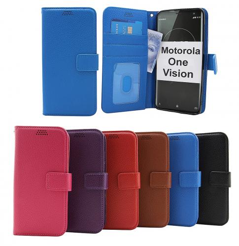 New Standcase Wallet Motorola One Vision