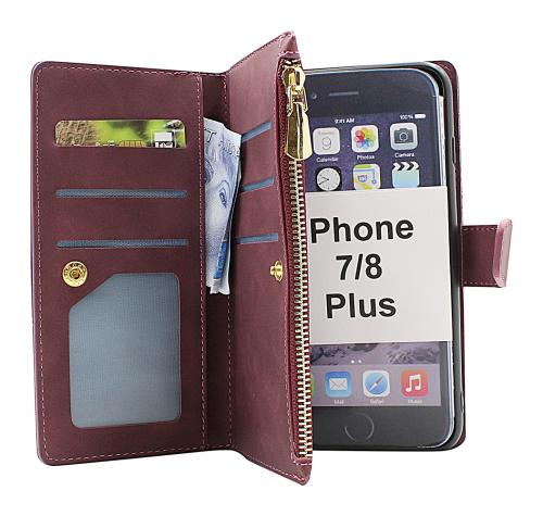 billigamobilskydd.seXL Standcase Luxury Wallet iPhone 6 Plus / 7 Plus / 8 Plus