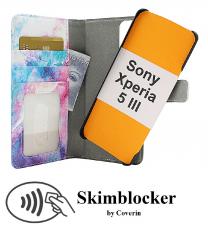 CoverinSkimblocker Magnet Designwallet Sony Xperia 5 III (XQ-BQ52)