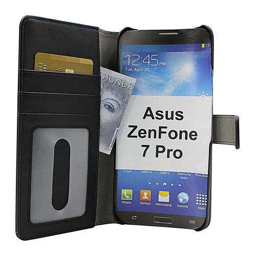 CoverinSkimblocker Magnet Wallet Asus ZenFone 7 Pro (ZS671KS)