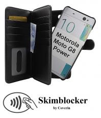 CoverInSkimblocker XL Magnet Wallet Motorola Moto G8 Power