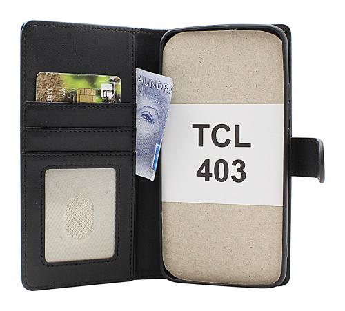 CoverinSkimblocker TCL 403 Magnet Phone Wallet