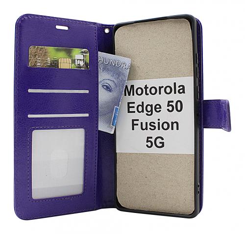 billigamobilskydd.seCrazy Horse Motorola Edge 50 Fusion 5G Phone Wallet