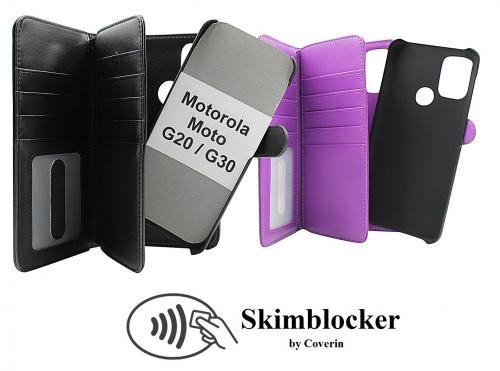 CoverInSkimblocker XL Magnet Wallet Motorola Moto G20 / Moto G30