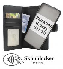 CoverinSkimblocker Samsung Galaxy S21 5G Magnet Phone Wallet