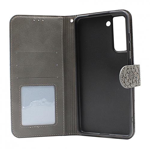 billigamobilskydd.seFlower Standcase Wallet Samsung Galaxy S21 FE 5G (SM-G990B)