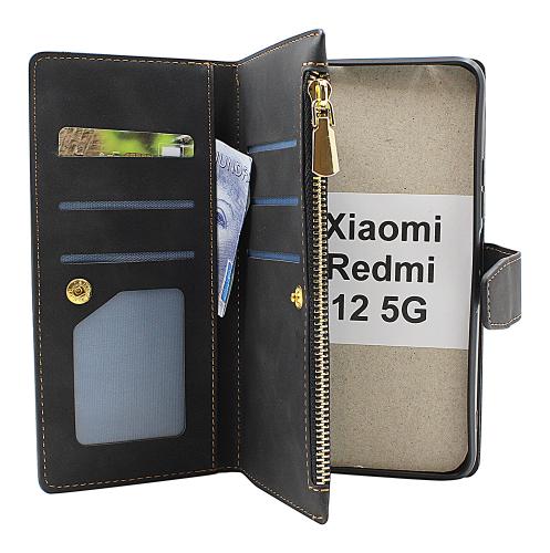 billigamobilskydd.seXL Standcase Luxury Wallet Xiaomi Redmi 12 5G