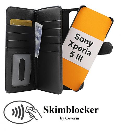 CoverinSkimblocker XL Magnet Wallet Sony Xperia 5 III (XQ-BQ52)