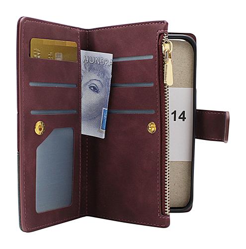 billigamobilskydd.seXL Standcase Luxury Wallet iPhone 14 (6.1)