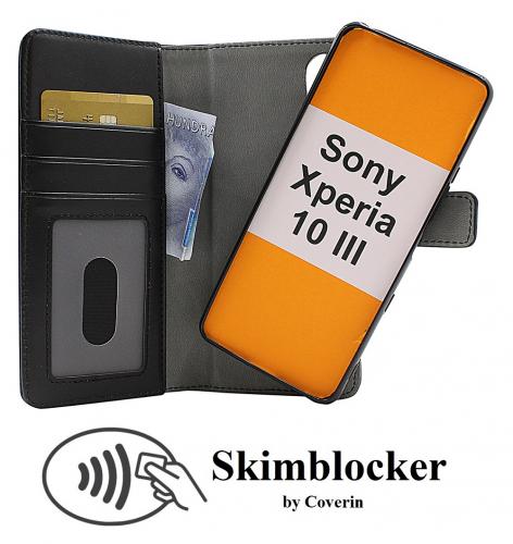 CoverinSkimblocker Magnet Wallet Sony Xperia 10 III (XQ-BT52)