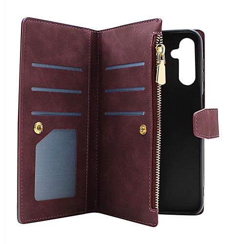 billigamobilskydd.seXL Standcase Luxury Wallet Samsung Galaxy A14 4G / 5G