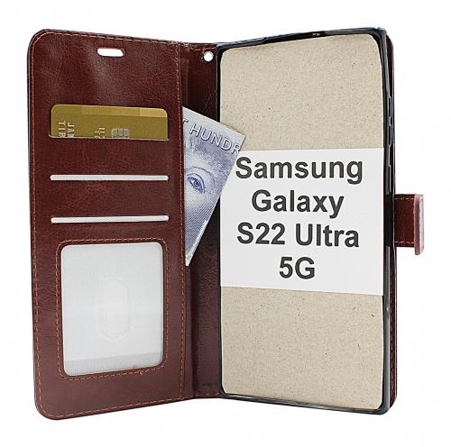 billigamobilskydd.seCrazy Horse Wallet Samsung Galaxy S22 Ultra 5G