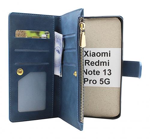 billigamobilskydd.seXL Standcase Luxury Wallet Xiaomi Redmi Note 13 Pro 5G