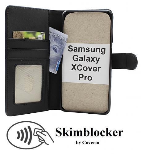 CoverinSkimblocker Samsung Galaxy XCover Pro (G715F/DS) Magnet Phone Wallet