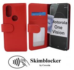 CoverinSkimblocker Wallet Motorola One Vision